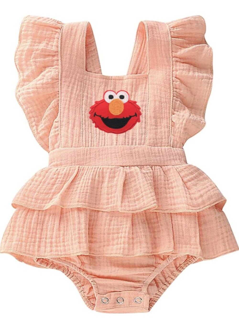 Elmo Dress Elmo Romper Smash Cake Sesame Street Birthday Outfit Elmo Clothes